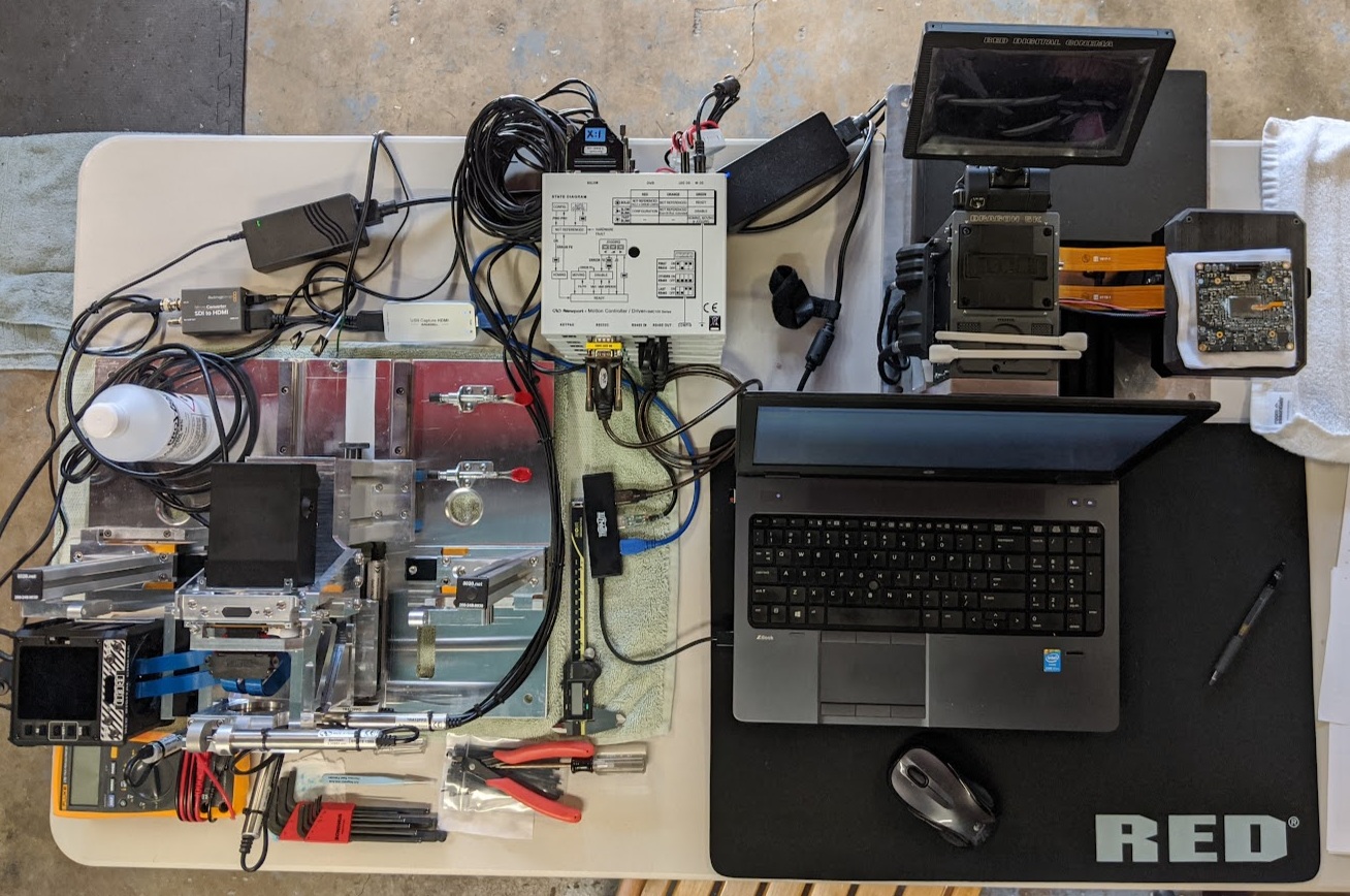 Test — bench testing
